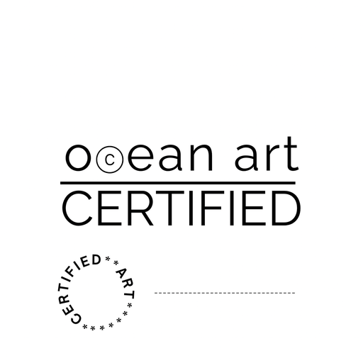 OCEAN ART Certification - Collector Art Piece 